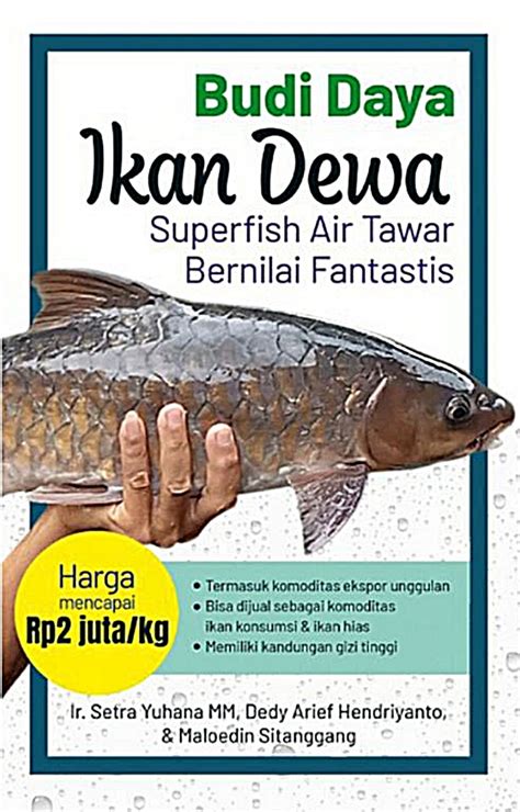 Jual Buku Budidaya Ikan Dewa Superfish Air Tawar Bernilai Fantastis