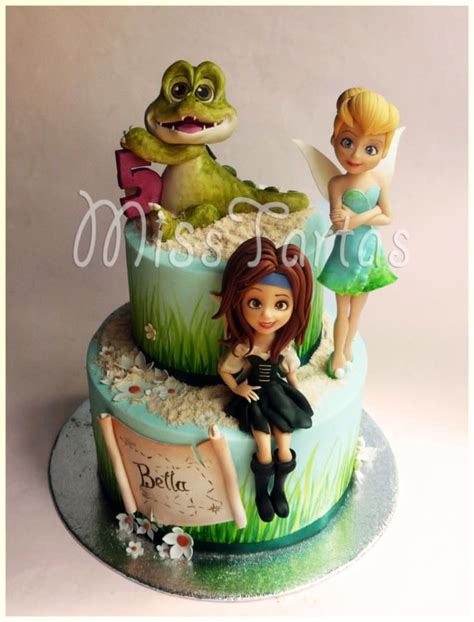 Tinkerbell Piratefairy Tinkerbell Cake Fairy Cakes Disney Cakes