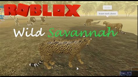 Roblox Life In The Savannah YouTube