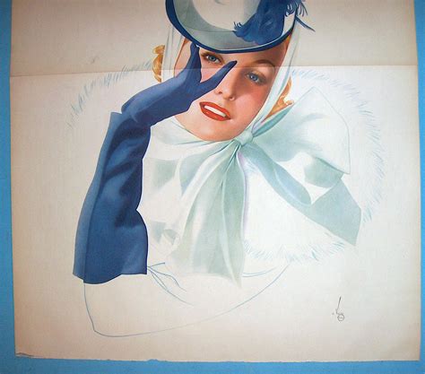 Alberto Vargas Pin Up Girl December 1941 From Bill