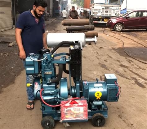 15 Kva Bajajm Air Cooled Diesel Generators At Rs 150000 Cummins