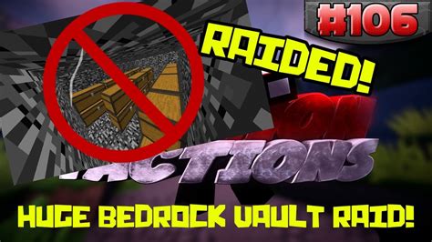 Minecraft Factions Let S Play Raiding The Biggest Bedrock Vault