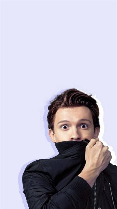 Tom Holland Minimalist Tom Holland Funny Hd Phone Wallpaper Peakpx