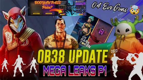 OB38 Update Free Fire - Mega Leaks P-1 | OB38 Advance Server Free Fire ...