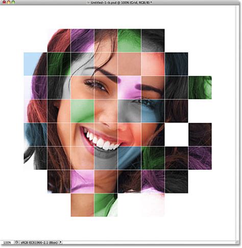 Color Grid Design In Photoshop