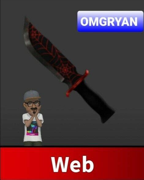 Roblox Murder Mystery 2 Web Knife Mm2 Godly Knives And Guns Ebay