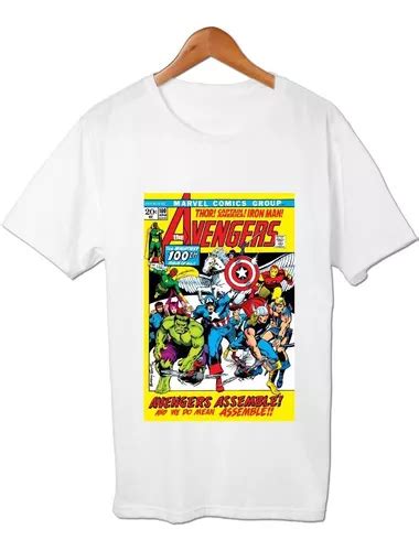 Vengadores Avengers Portada Comic Remera Friki Tu Eres