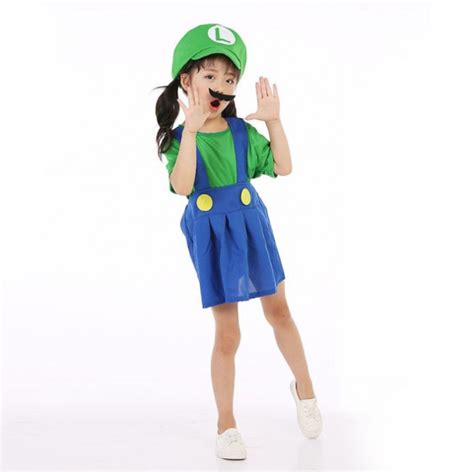 Girls Luigi Costume | Costume Party World