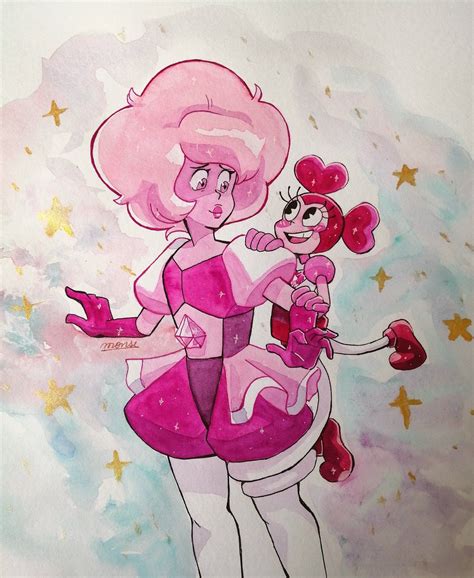 Montselalach On Twitter Pink Diamond And Spinel Stevenuniverse