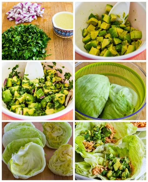 Spicy Shredded Chicken Lettuce Wrap Tacos – Kalyn's Kitchen