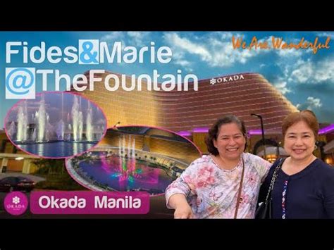 Fides Marie at Okada Manila s The Fountain Show Parañaque City