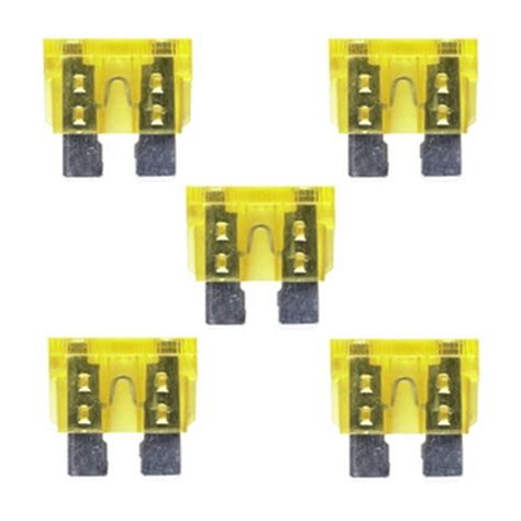 Fuse 20 Amp Atc Yellow 5 Pack 14 Blade Pro Atc20 X Ref Eatc20