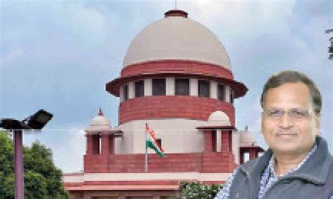 New Delhi Supreme Court Extends Interim Bail To Aap Leader Jain Till Jan 8