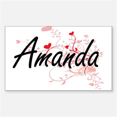 Amanda Bumper Stickers Car Stickers Decals And More