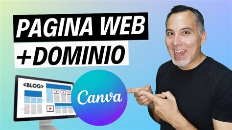 Como Crear Una Pagina Web Con Dominio Gratuito En Canva Tutorial