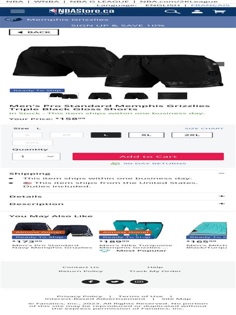Mens Pro Standard Memphis Grizzlies Triple Black Gloss Shorts Pdf