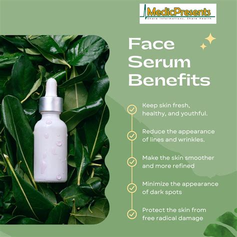 Face Serum Benefits Infographics