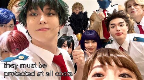 The My Hero Academia Stage Play Cast Being Chaotic And Cute Behind The