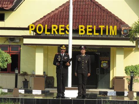 Polres Belitung Timur Gelar Upacara Bendera Memperingati Hari Pahlawan