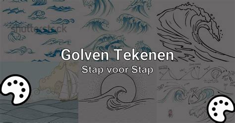 Golven Tekenen Stap Voor Stap Tekenen Nu