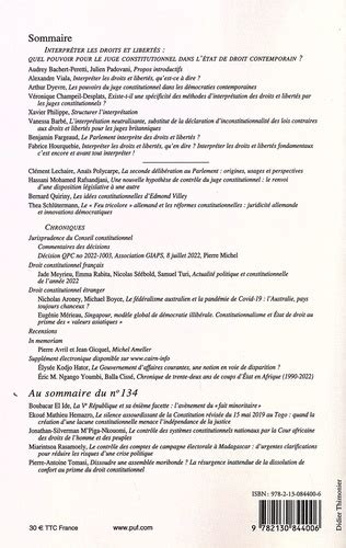 Revue Française De Droit Constitutionnel N° De Didier Maus Grand