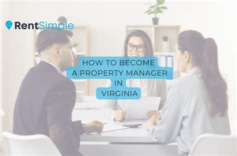 How To Become A Property Manager In Virginia RentSimple