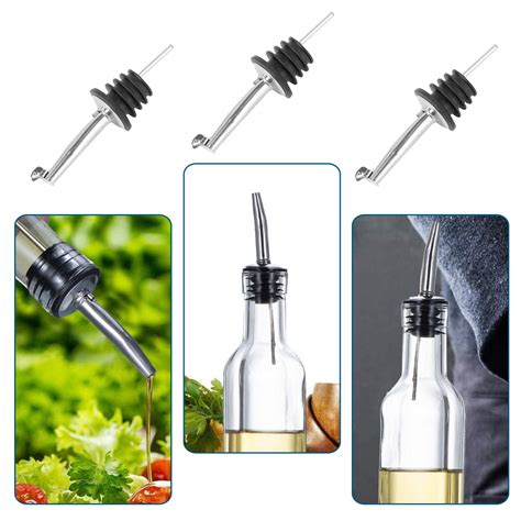 Stainless Steel Pourers Pcs Speed Bottle Pourer Olive Oil And Vinegar