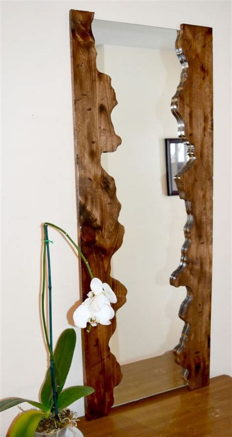 Adorable Home Decor With Wooden Furniture Wooden Mirror Frame Wood