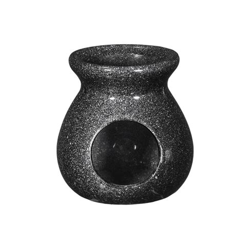 Brander Vesuvius Zwartblack Ø10xh10cm Don Estilo