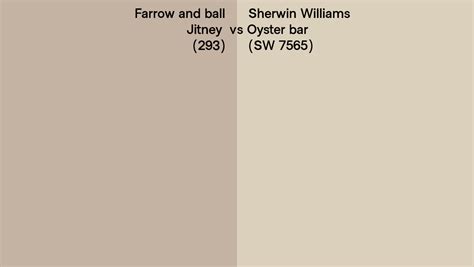 Farrow And Ball Jitney Vs Sherwin Williams Oyster Bar Sw