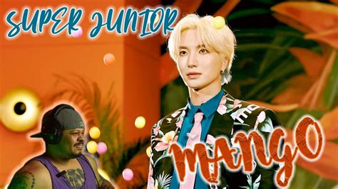 SUPER JUNIOR 슈퍼주니어 Mango MV Reaction YouTube