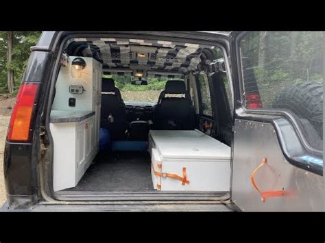 Overland Camper Conversion Land Rover Discovery Youtube