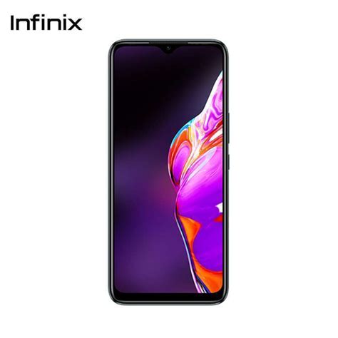Jual Infinix Hot 10 S NFC Ram 4 GB 128 GB Garansi Resmi Black Di Seller KUWU CELL Kab
