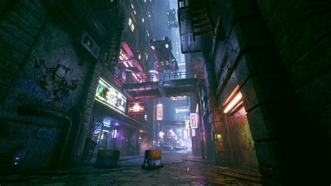 Cyberpunk Alley Wallpapers - Top Free Cyberpunk Alley Backgrounds - WallpaperAccess