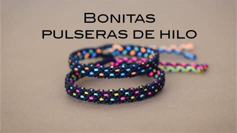 Bonita Pulsera De Hilo Macram Tutorial Diy Pulseras De Hilo