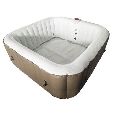 ALEKO 120 Volt 6 Person 130 Jet Square Inflatable Hot Tub Reviews