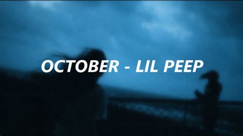 October Lil Peep Traduzione In Italiano Youtube