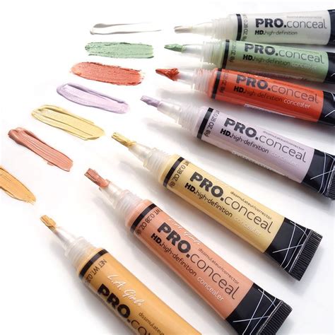 La Girl Hd Pro Concealer Gc995 Light Yellow Corrector Beautyspot