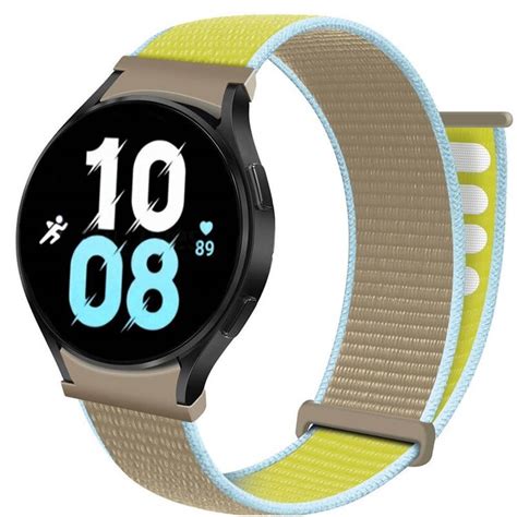 Nylon Armb Nd No Gap Samsung Galaxy Watch Mm Camel Elgiganten