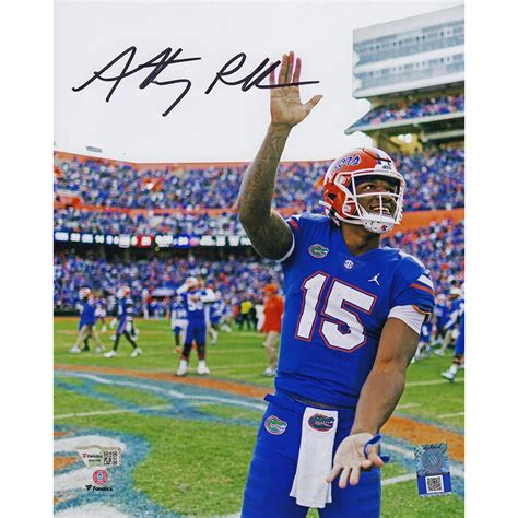 Anthony Richardson Signed Florida Gators X Photo Fanatics