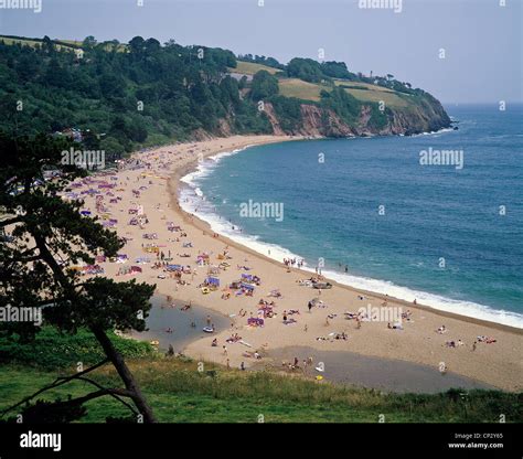 Blackpool Sands South Devon England Uk Stock Photo Alamy