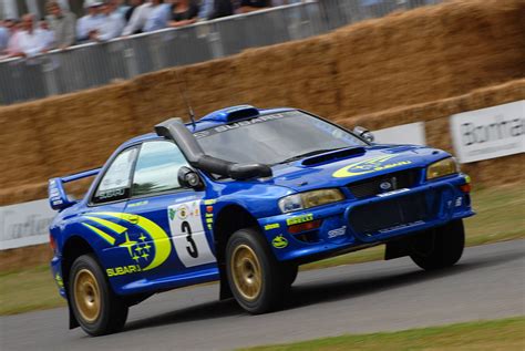 Blue Subaru Race Car Rally Subaru Impreza Race Cars Vehicle Hd