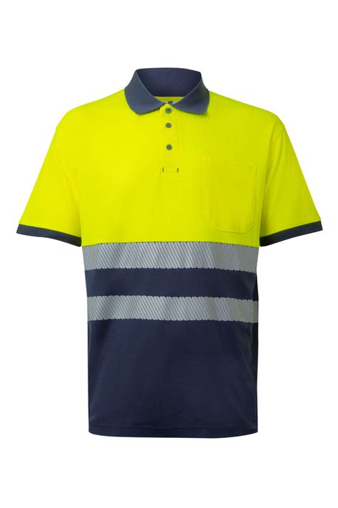 POLO ALGODÓN BICOLOR MC RS VELILLA 305523 Doblege