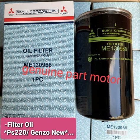 Jual Filter Oli Oil Filter Saringan Oli Mitsubishi Ps Genzo New Asli