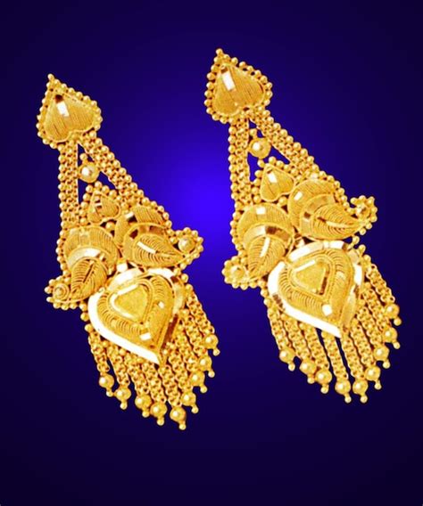 Premium Psd Gold Stud Drops Design
