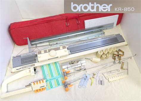 やや傷や汚れありよろづ屋概ね美品ブラザー ゴム編機 BROTHER KR 850 カラーチェンジャー KRC 800 編み機