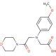 Methoxyphenyl Morpholin Yl Oxoethyl Amino Acetic Acid