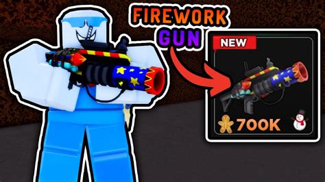 The Firework Gun Is Overpowered In Roblox Flag Wars Youtube