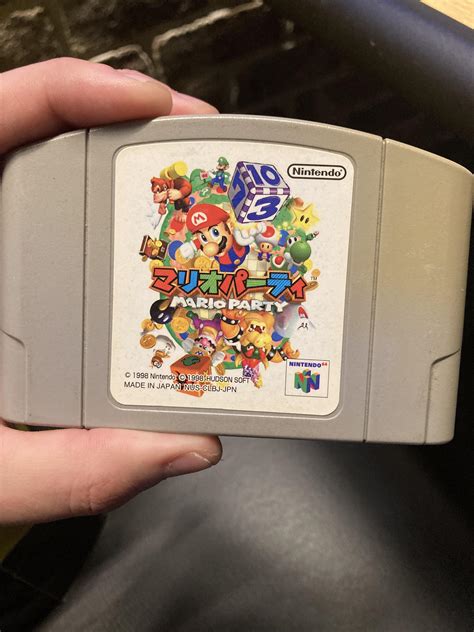 I Happened To Find A Japanese Copy Of Mario Party 1 While Out Shopping