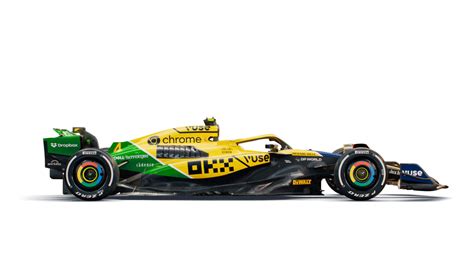 McLaren Unveil Special Ayrton Senna Inspired Livery For 2024 Monaco